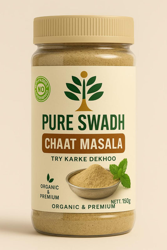 PURE SWADH CHATT MASALA WITH NO PERSERVATIVE